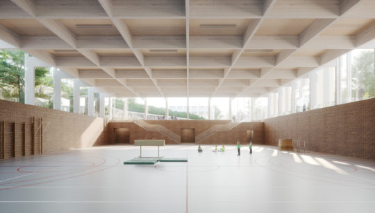 Groupe scolaire 10 classes, gymnase, 1/2 pension & accueil - Ville d’Eaubonne - MU architecture 