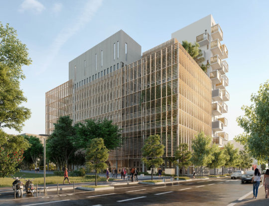 Immeuble de bureaux - Marseille 3eme - Atelier Franck Hammoutene 