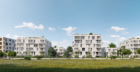 Lauréat du concours de 100 logements  - 37000 Tours - MU architecture 