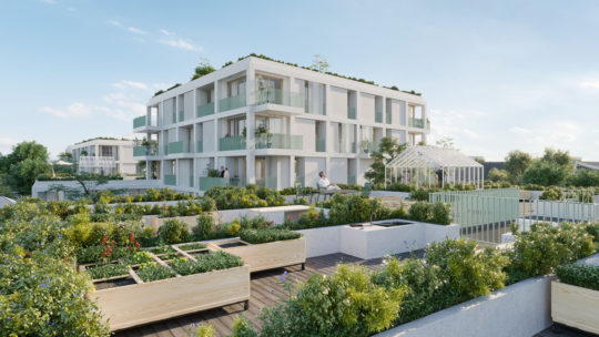 Lauréat du concours de 100 logements  - 37000 Tours - MU architecture 